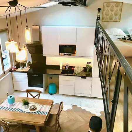 Duplex Artist Studio Converted Into A Loft Апартаменты Париж
